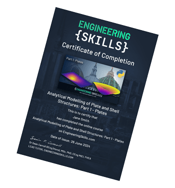 Completion certificate