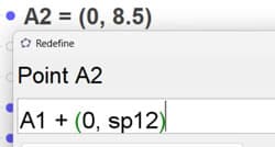 Add point A2 parametrically. | EngineeringSkills.com