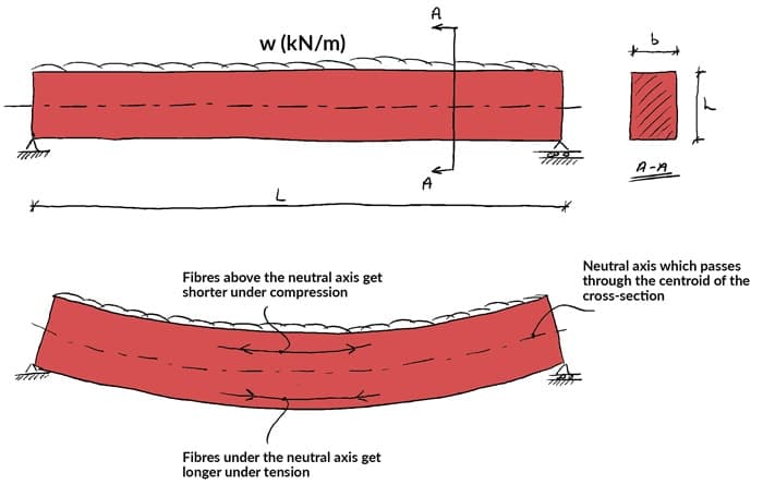 Shear-and-moment-diagrams-beam | EngineeringSkills.com