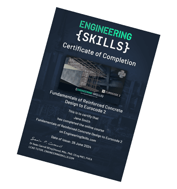Completion certificate