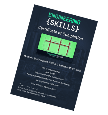 Completion certificate