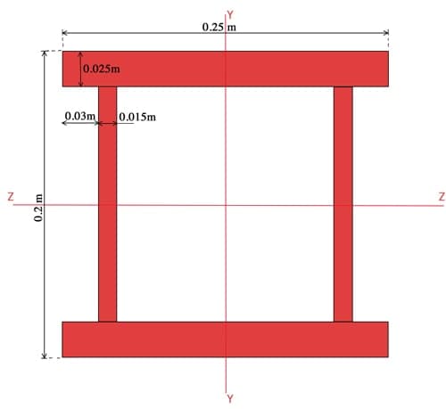 Beam-cross-section | EngineeringSkills.com